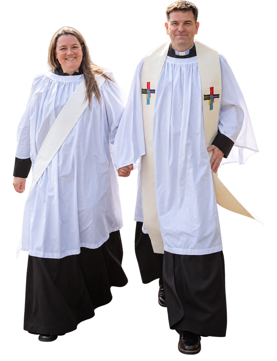 The Revd Adam and the Revd Ruth Pyrke